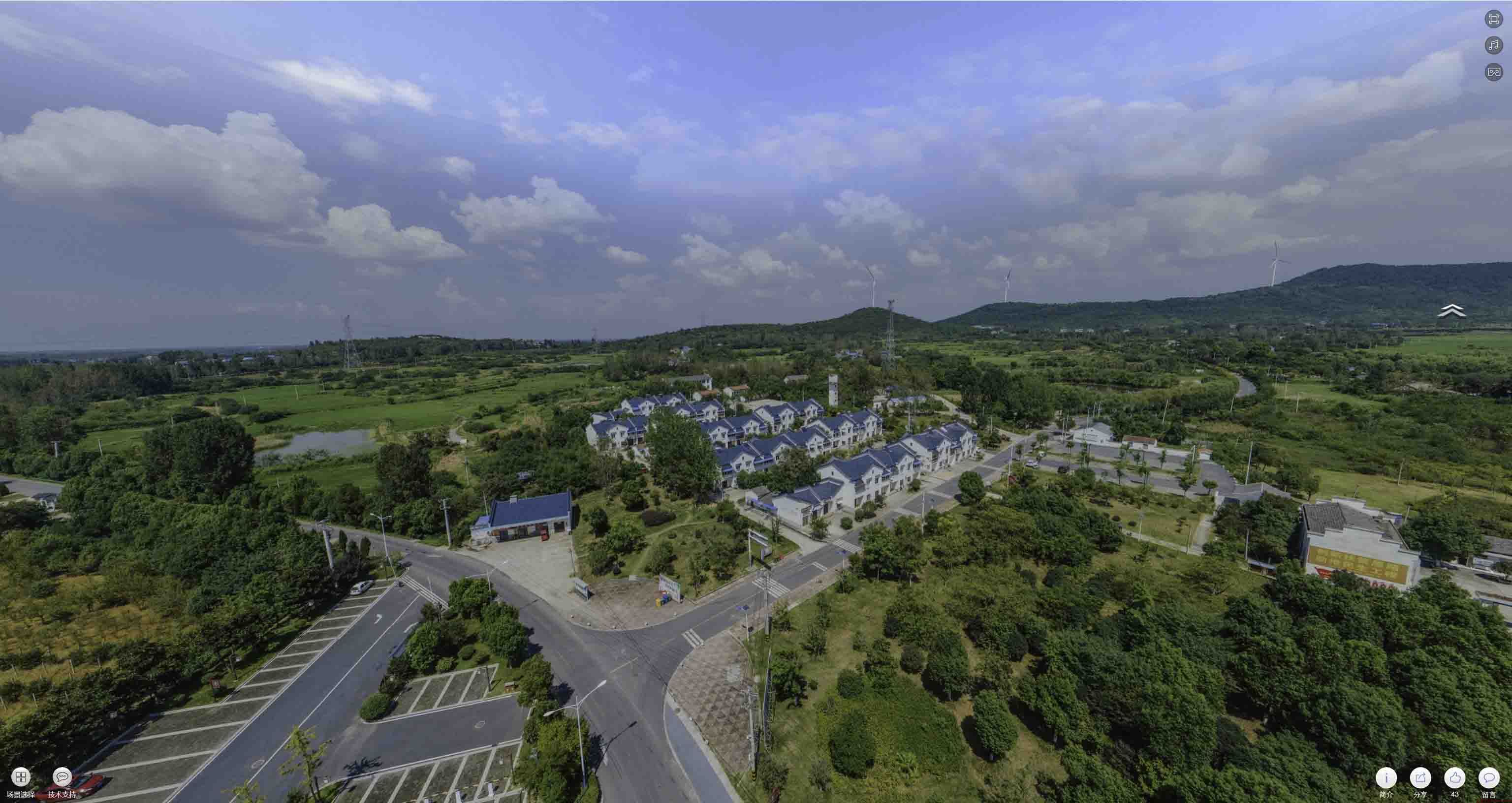 乌坡镇360全景拍摄：记录生活每一刻的完整视角——在手绘地图中的创意应用